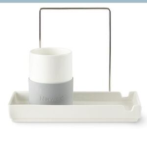 Norwex Porcelain Sink Organizer NWT